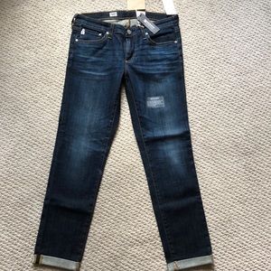 AG Adriano Goldschmied NWT Stilt Roll Up SZ 26